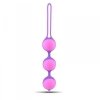 Kulki-Palline Vaginali Bi-Balls Triple Purple